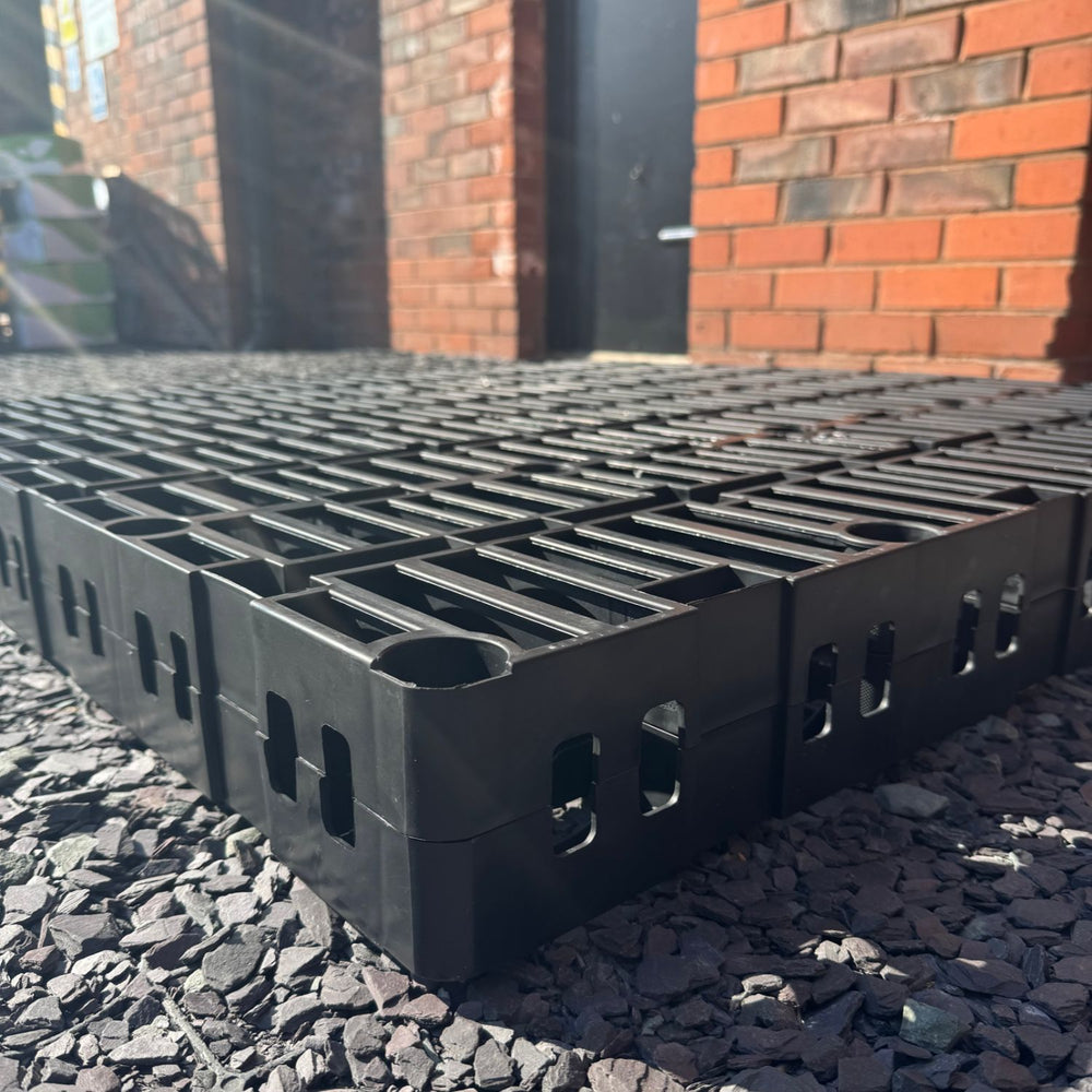 Curated visual reference: Picture Idea: Shallow Soakaway Crate Kits Low Depth Drainage System With Crates