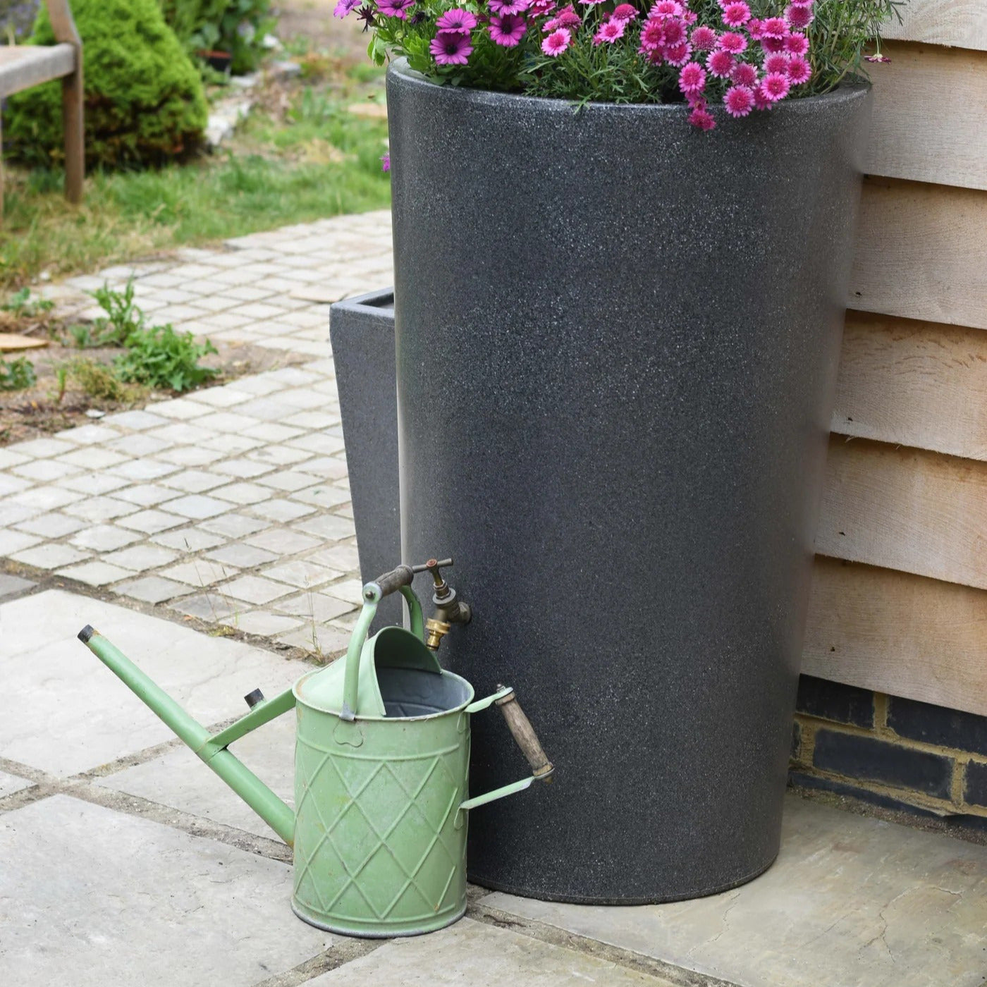 City Water Garden 180L Planter Water Butt | Rainwater Tank UK