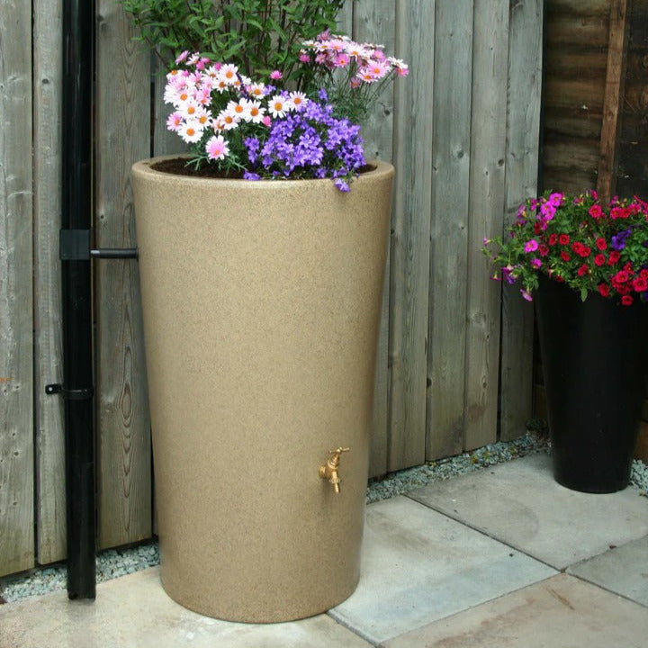 City Water Garden 180L Planter Water Butt | Rainwater Tank UK
