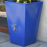 90L Cambridge Water Butt Planter – Compact Rainwater Tank with Integrated Planter