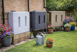 400L Slimline Water Butt – Upright Rectangular Garden Water Tank - Space Saving Rainwater Storage
