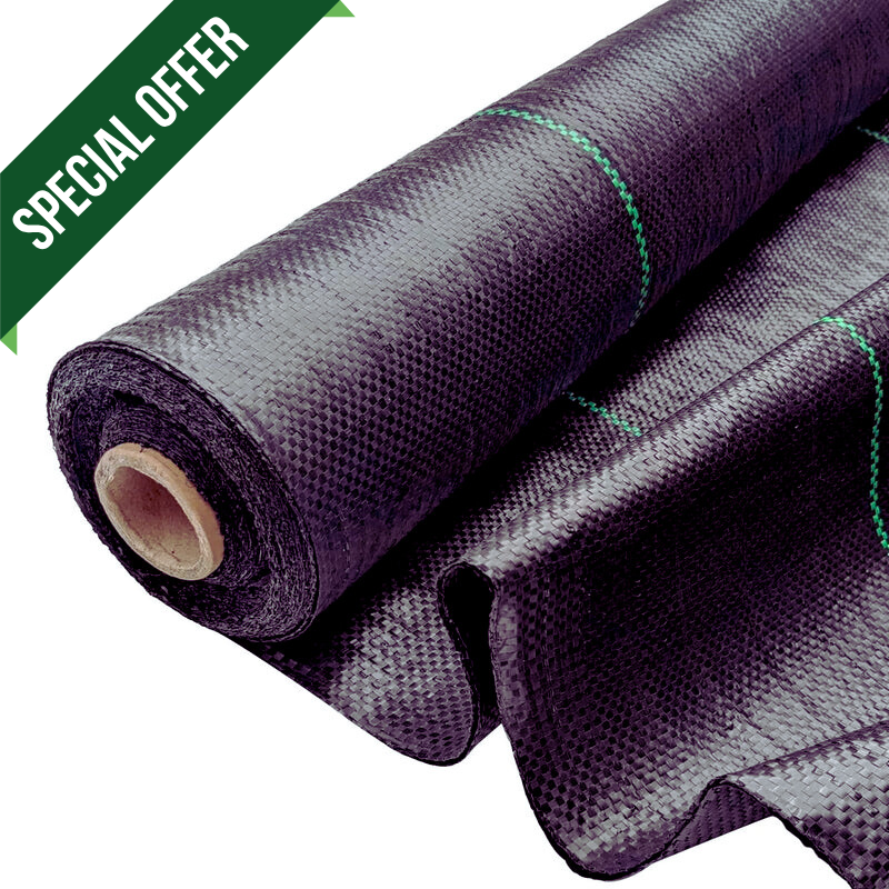 Weed Control Fabric Roll 50m2 100gsm