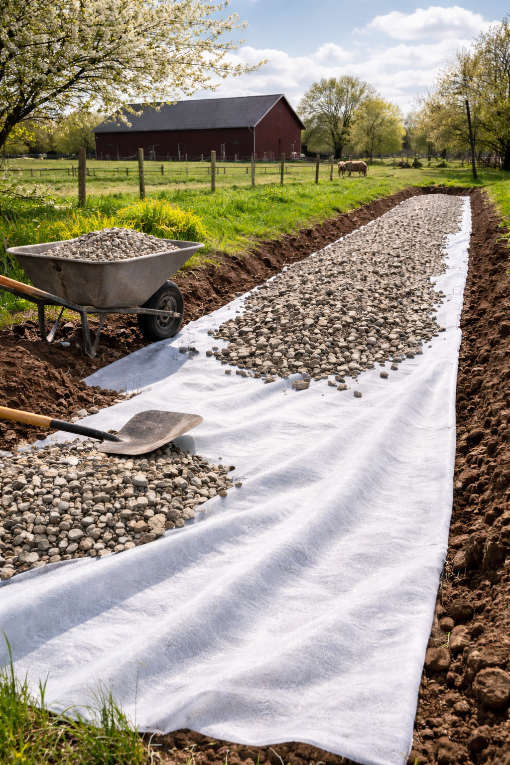 Landscaping Non-Woven 1.1m Width - Larger Cuts