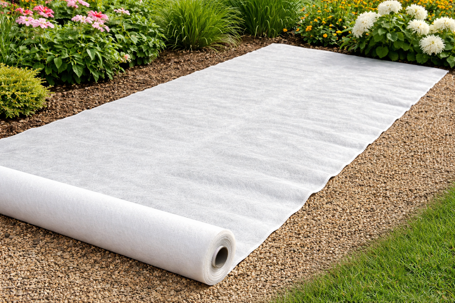 Non-Woven 100gsm Geotextile Membrane Rolls