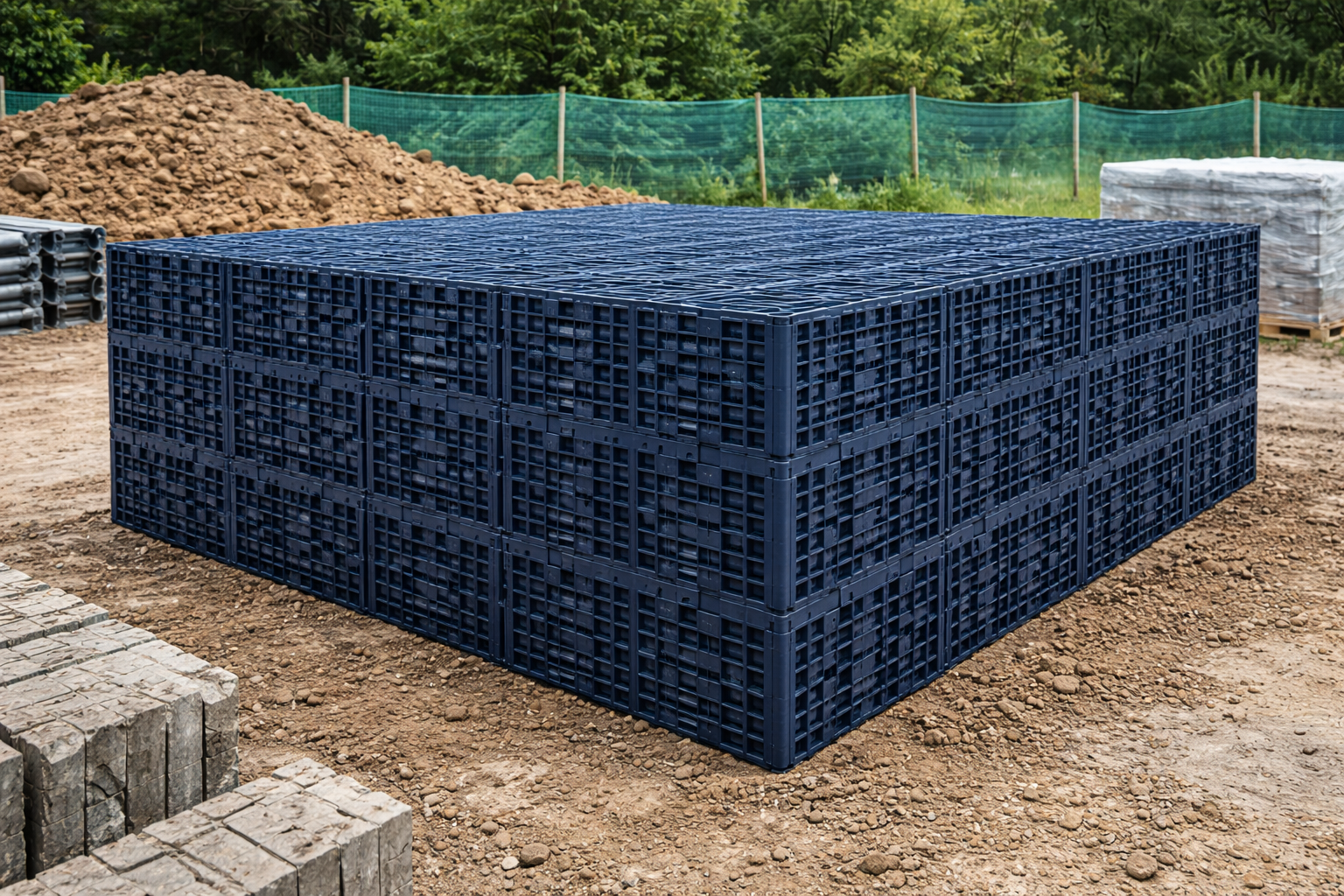 Attenuation Tank Crate System 3200L–7200L | Surface Water Storage & Drainage Solution
