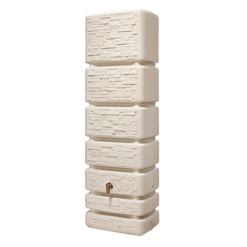 Tall & Slim 350L Water Butt Tank – Space Saving Rainwater Storage