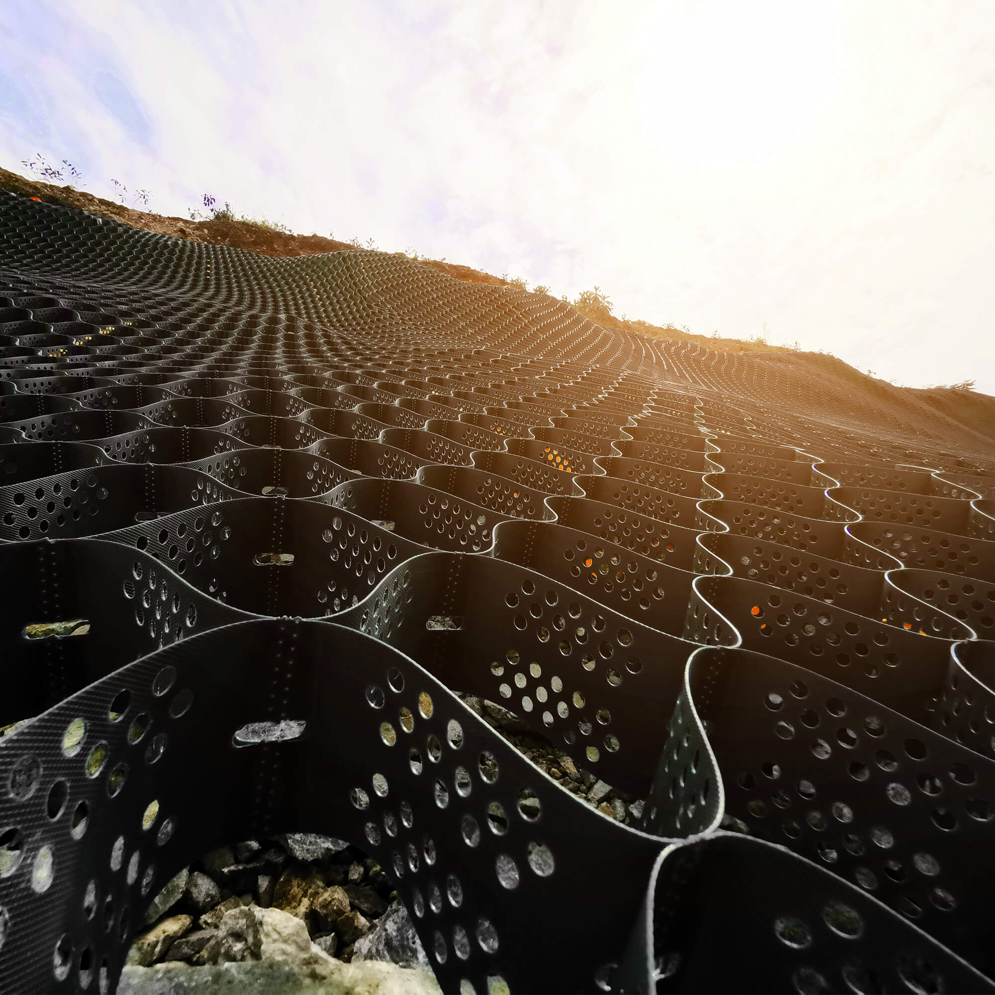 TCS TechCell Geocell Ground Stabilisation & Cellular Confinement System
