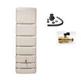 Tall & Slim 350L Water Butt Tank – Space Saving Rainwater Storage