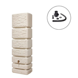 Tall & Slim 350L Water Butt Tank – Space Saving Rainwater Storage