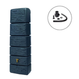Tall & Slim 350L Water Butt Tank – Space Saving Rainwater Storage