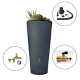 Vaso 220L Water Tank – Water Butt Planter with Integrated Planter