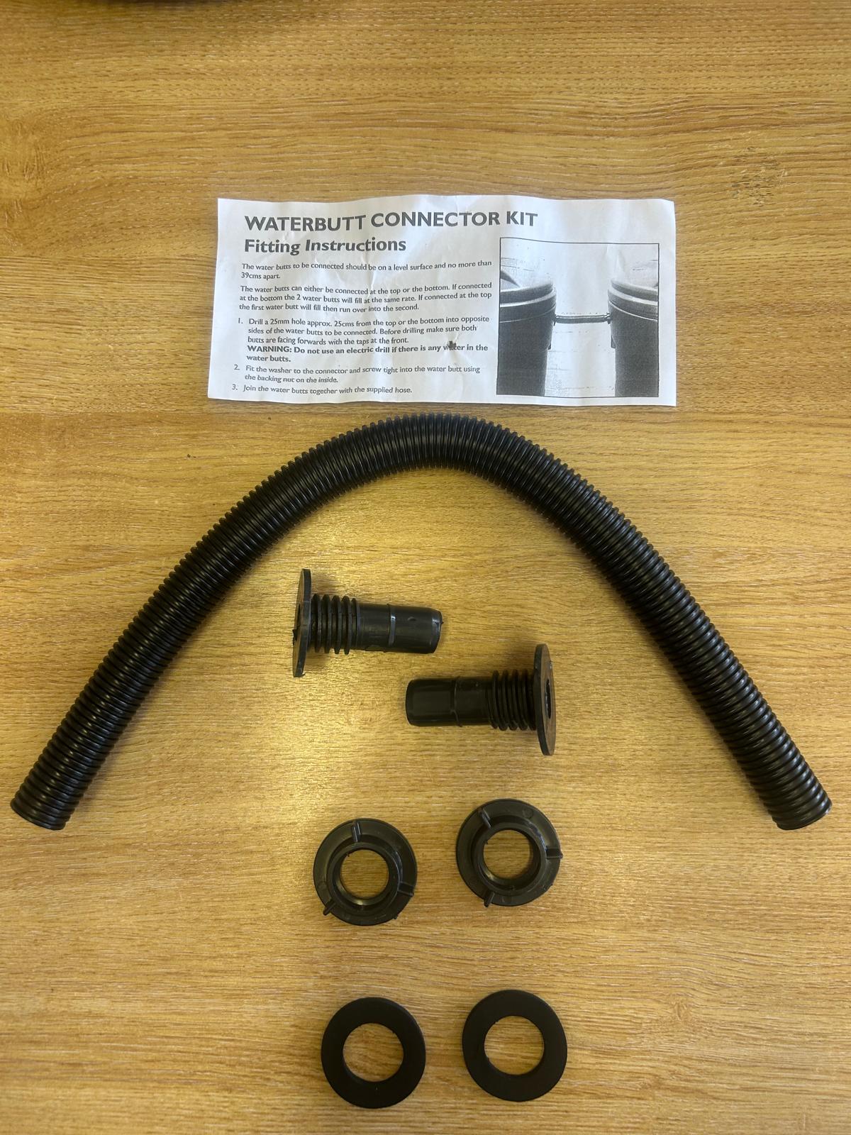 Water Butt Linking Kits – Long & Short Connector Options