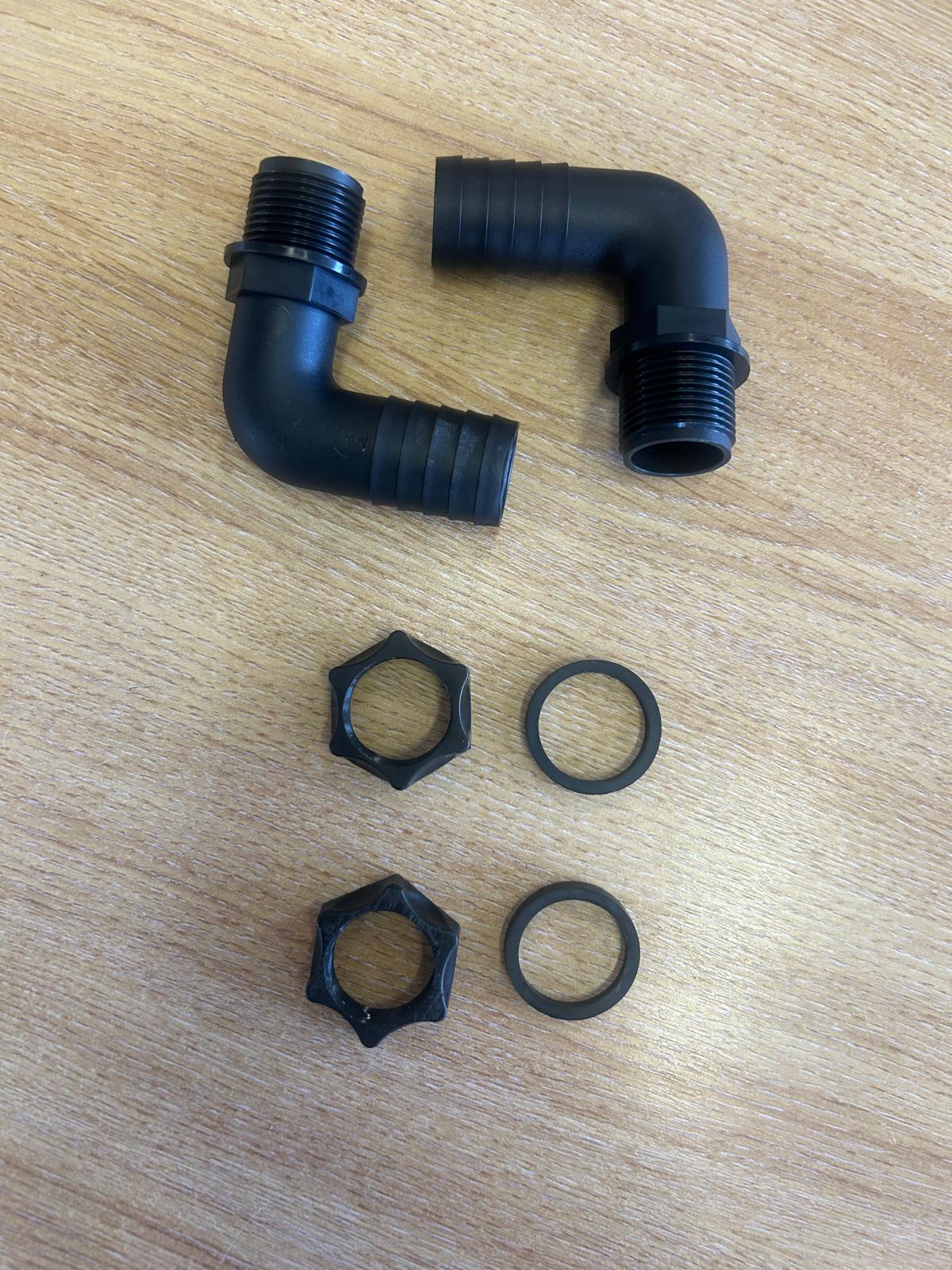 Water Butt Linking Kits – Long & Short Connector Options