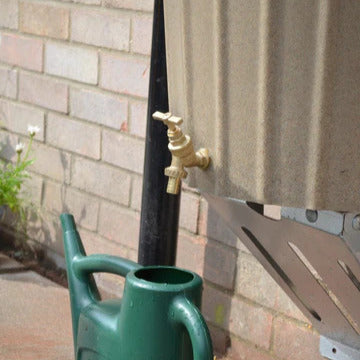 Cosmo Mini Water Garden 150L Water Butt Planter Wall Mounted Slim Space Saving Rainwater Tank
