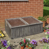 Rowlinson Wooden Cold Frames – Small, Medium & Large Garden Cold Frame Growhouses