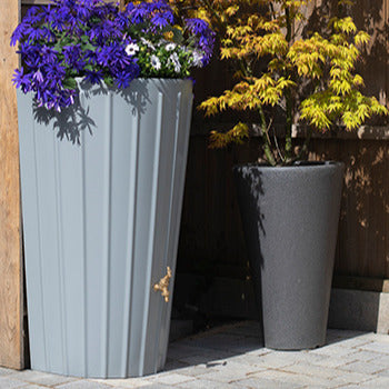 150L Water Butt Planter – Cosmo Mini Rainwater Tank with Integrated Planter