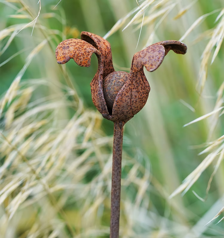 Fig Tree Metal Flowers