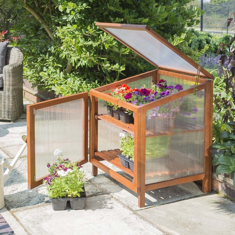 Rowlinson Wooden Cold Frames – Small, Medium & Large Garden Cold Frame Growhouses