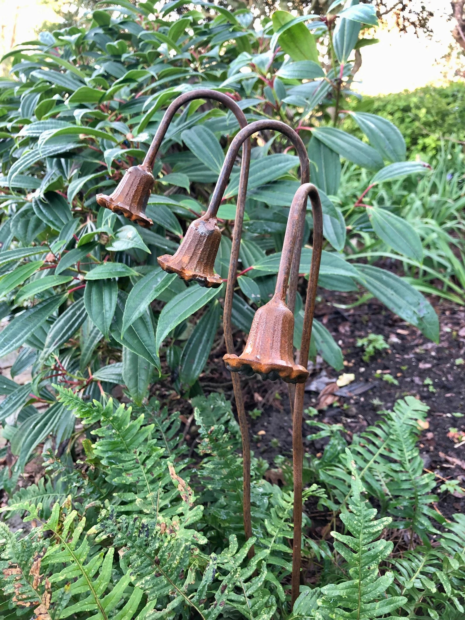 Fig Tree Metal Flowers