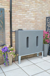400L Slimline Water Butt – Upright Rectangular Garden Water Tank - Space Saving Rainwater Storage