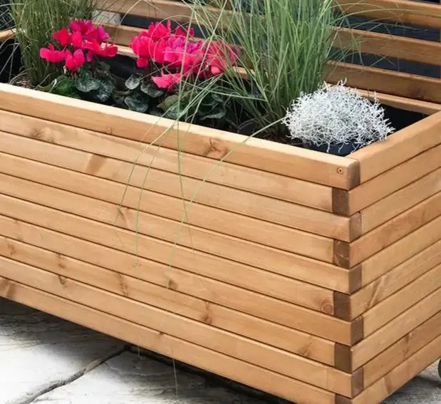 Wooden Planters by Pretty Planters