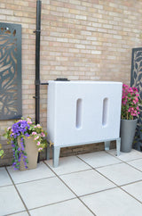 400L Slimline Water Butt – Upright Rectangular Garden Water Tank - Space Saving Rainwater Storage