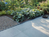 Threshold Drain Corner Units and Tee Pieces with Corten Steel